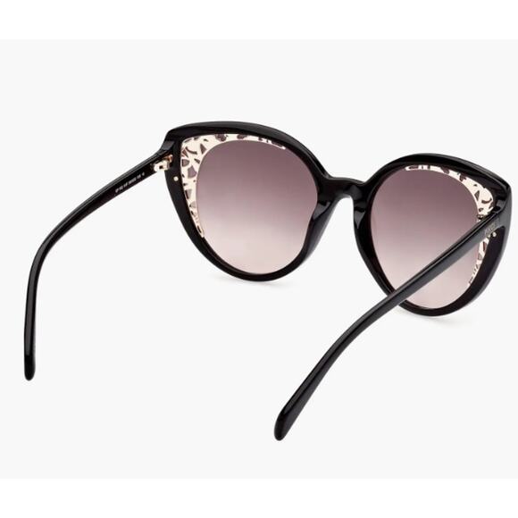 Emilio Pucci 58mm Gradient Cat Eye Sunglasses shiny black main image 8
